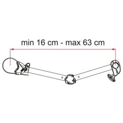 Brat Bike-Block Pro S D2 pentru suportul de biciclete, negru - Img 2