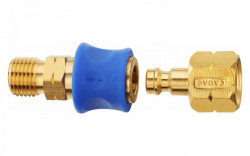 CADAC quick coupling for gas cylinder connection
