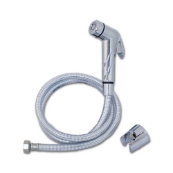 Cap de dus cromat cu suport de perete si furtun 1,5 m,
