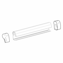 Capace de capăt stânga-dreapta antracit Thule pentru Omnistor 5102 (1500602702)