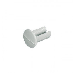 Capacele plastic pentru piciorul copertinei 2 buc - Img 1