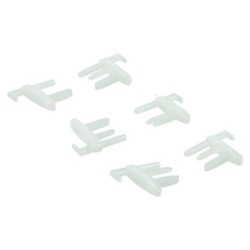 Capete pentru rulourile Rastrollo 2000, 3000 Dometic, 3 perechi, albe (4460001502)