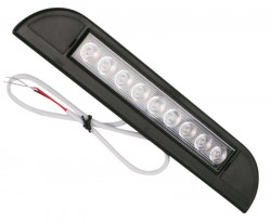 Carbest outdoor lamp for awning, 222 lm, black housing