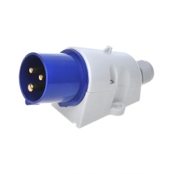 CEE plug for surface/wall mounting, protection IP44 16A - Img 2