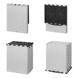 Collapsible waste bin for caravans or motorhomes, 30l - Img 2
