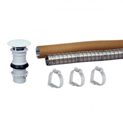 Complete exhaust including chimney for Truma S3002/ 3004
