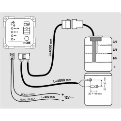 Complete water level gauge set from clean and grey water tanks, CBE - Img 2