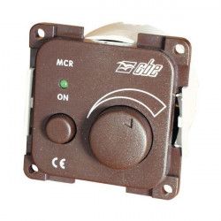 Dimmer 12V 32W with bezel included, brown