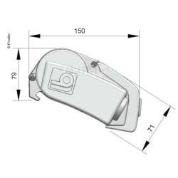 "Dometic Perfect Roof 2000" awning, 3.75 m, with Sprinter / VW Crafter adapter INCLUDED - Img 3