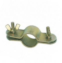 Double clamp for tent poles for caravans (2 pcs)