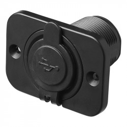 Double USB flush mount socket, 3100mA 12V/24V - Img 2