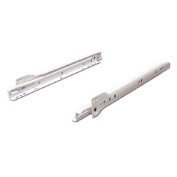 Drawer slides, load 25 kg, opening 350 mm