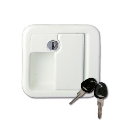 External lock FAP 1059 with hub and keys