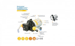 External water pump "Classic LP 204" 7l/min, 1,4 bar for caravans or motorhomes - Img 3