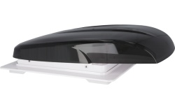 Fan - hatch 40 x 40 Berger, LED illumination, rain, black cover