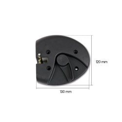 FAP interior lock for motorhomes, 120 x 130 mm - Img 2