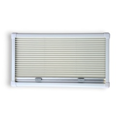 Fereastra cu rama de aluminiu MASIS cu JALUZEA inclusa, 850 x 450 mm - Img 7