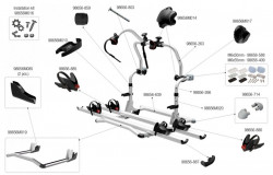 Fixing screw for Fiamma Bike Block Pro support arm - Img 2