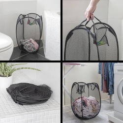 Folding laundry basket 57 x 34 cm - Img 7