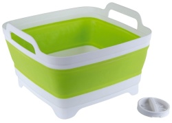 Folding sink for camping