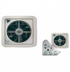 Hatch ventilator 40 x 40 "Airxcel Maxxfan Deluxe", remote control, rain, opaque cover - Img 4