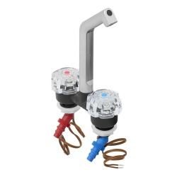 Hot/cold water coil Reich "Deluxe", mounting hole diameter ø 20 mm - Img 3