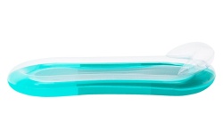 Inflatable pool mat, with headrest and safety valve, GREEN - Img 3