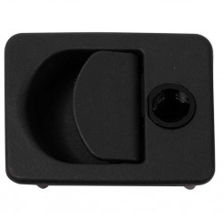 Kubus locks without hub and key, 140 x 80, black