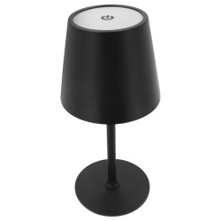 Lampă de masă Berger Gilmor 3 în 1, cu acumulator, LED reglabil, negru - Img 1