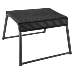 Metal ladder with one step for caravans, load 220 kg, height 24 cm