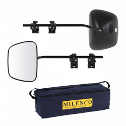 Mirror extension mirror Milenco Grand Aero 4 XXL (2 pcs) CONVEXA, with extra long arm 41 cm - Img 10