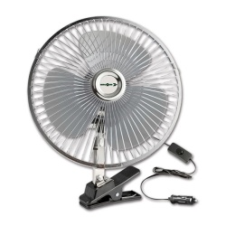 Mistral fan with clamp, 12 V cigarette lighter socket