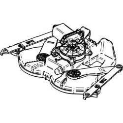 Motor cu mecanism foarfecă Thule pentru Slide-Out Step G2 Crafter din 2022 (1500603702)