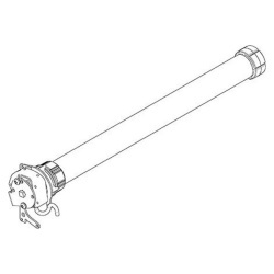 Motor tubular 12 V pentru copertina Dometic PW 1500 (407157297)
