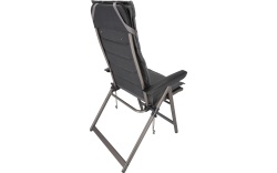 Pernă Berger pentru scaun de grădină și camping, gri, 124 x 50 cm - Img 2