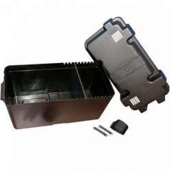 Petrol and acid resistant car battery box, 39.5 x 17 x 23 cm - Img 2