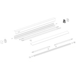 Placă de capăt dreapta Thule pentru Omnistor 3200 (1500603520)