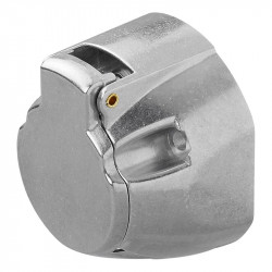 Plug 7+1 pins for caravans or trailers, metal, 12V - Img 2