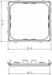 Presto 10000 to 20000 system adaptor frame - Img 3
