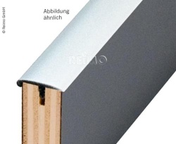 Profil T pentru mobilier din panou laminat 15 mm, lungime 1m/liniar - gri inchis