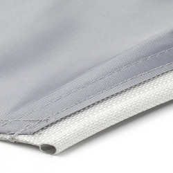 Protective skirt for caravan wheels with tendon (drawstring) on round 77 x 66 cm - Img 3