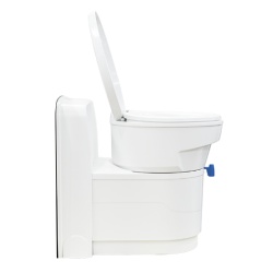 Sanjo wall-hung toilet with external cistern flush, surface-mounted - Img 6
