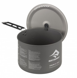 Set Alphaset 1.1 mug, bowl and saucepan 1,2 l in anodised aluminium - Img 4