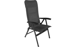 Set scaun pliant Berger Genova 3D Mesh cu suport pentru picioare, antracit - Img 8