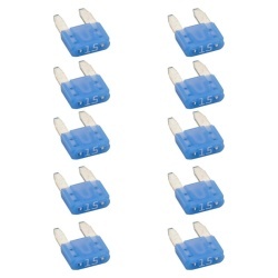 Siguranțe plate 15 A, 10 buc., pentru Truma Combi D4/6 (E) din 04/2022