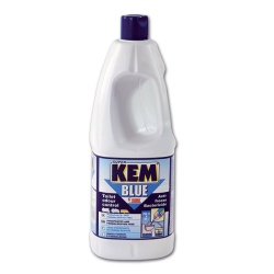 Solutie sanitara cu antigel inclus " Super Kem Blue " 2l pentru toalete ecologice, original