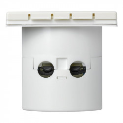 Square outdoor socket outlet for caravans / motorhomes with CEE plug and hinged cover, IP44, 16A - Img 4