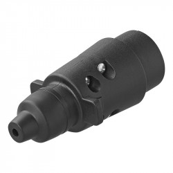 Stecher 7-pin plastic for cable mounting, ABS, 12V - Img 2