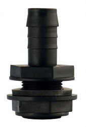 Stut for water tanks Ø 19 mm with gasket and nut