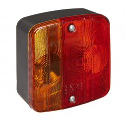 Trailer stop light, 4 functions, 98 x 104 mm with bulbs - Img 4